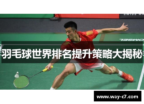 羽毛球世界排名提升策略大揭秘